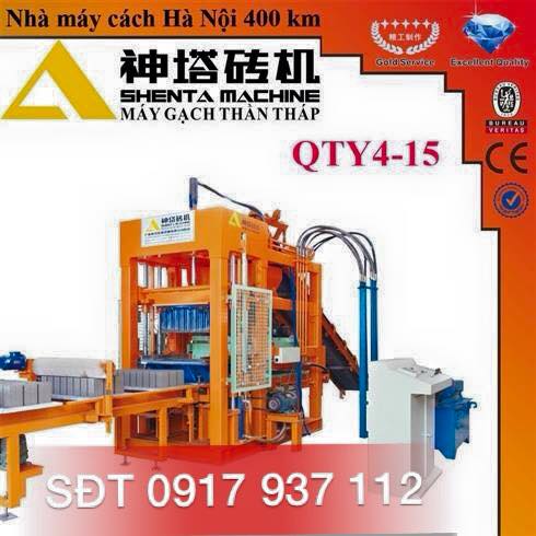 Máy sản xuất gạch không nung QTY 4-15