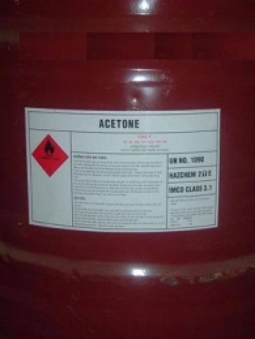 Hóa chất Acetone - CH3COCH3