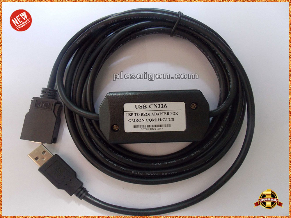 Cáp lập trình USB-CN226 dùng cho PLC Omron